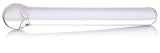Don Wand Glass Pleasure Wand, Smooth, Clear