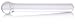 Don Wand Glass Pleasure Wand, Smooth, Clear Image