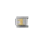 zoppini gold number 1 charm