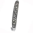 Sterling Silver Marcasite 10mm Bangle Bracelet