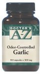 Doctor's A-Z Odor - Controlled Garlic 500 mg 180 capsules - Odorless Garlic Supplement