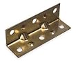 Battalion 1WDJ8 Corner Brace, Steel, 3/4 Wx2 1/2 In L, PK 4