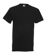 FOTL - Mens T-Shirt Heavy Cotton Plain - 8 Colours - Sizes S M L XL XXL XXXL