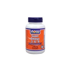 NOW SUPER OMEGA 3-6-9 1200 MG from Borage, Flax Seed, and Fish Oil