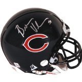 BRIAN URLACHER SIGNED AUTOGRAPHED MINI HELMET CHICAGO BEARS COA + HOLOGRAM