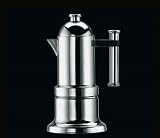 CILIO Espressokocher KONTESSA EXKLUSIV Edelstahl 18/10, KONTESSA EXCLUSIV 6 Tassen