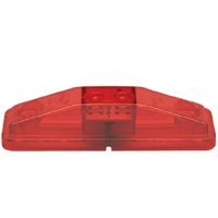 Discount Peterson Manufacturing Rectangle LED Clearance and Side Marker Light Kit - Red, Model# V169KR