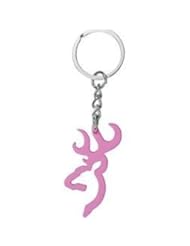 Browning Arms Company Pink Buckmark Logo Infinity Car Truck SUV Key Chain