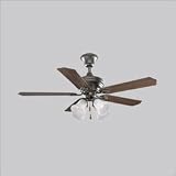 p2513-77 Progress Bradford Ceiling Fan - Forged Bronze
