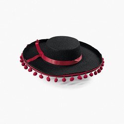 Flamenco Pom Pom Hat (6 hats) [Toy]