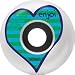 Enjoi Total Eclipse 50mm Skateboard Wheels Premium Urethane (Set Of 4)