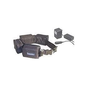 Bescor SLM-10ATM 9-amp 4-Pouch Battery Belt with Cigarette Socket Output & ATM Auto Charger