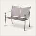 Kettler Excelsior Wrought Iron 2 Seater Bench