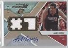 2008-09 SPx Winning Materials Autographs Jerseys #WMIAM - Andre Miller/10