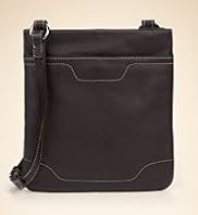 Adjustable Strap Contrast Stitch Cross Body Bag