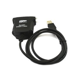 USB to Parallel Printer Adapter Cable 36 Pin IEEE 1284