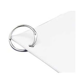 Book Ring, 1" Diameter, 100/BX, Silver (SPR01436) Category: Book Rings