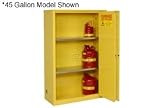 Flammable Cabinet With Self Close Bi-Fold Door 60 Gallon