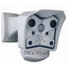 Mobotix M12D-Sec-R8-D22N22 3MP (20x15) Color 22mm Super Wide Angle Lens and 1 MP (12x9) Black and White Super Wide Angle Lens with 8GB Internal Flash Recording Capability