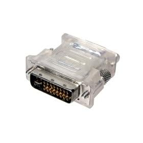 (thecablecompany) DVI-VGA ADAPTER DVI-A 24-PIN MALE TO VGA 15-PIN HD (3 ROWS) FEMALE