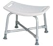 ^Bath Benches - Bariatric Bench - Shower Bench without Back, White Min.Order is 1 CS ( 1 Each / Case; )