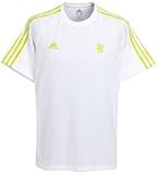 Chelsea Essential Crew Neck T-Shirt - White/Acid Buzz - Small 36-38 Chest