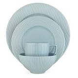 Dansk 6439418 Parallax Blue Dinner Plate 11.25-in.