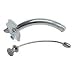 Laryngectomy Tubes, Jackson Original Model - Standard Length, #4 (Sterling Plated) Image
