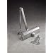 Norton 1604BCH-689 Size 4 Hold Open Door Closer with Backcheck, Aluminum Finish