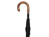 Umbrella, Crook Handle, Unisex Cane