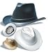 OccuNomix Vulcan Cowboy Hard Hat Black