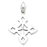 Sterling Silver Gothic Pendant