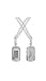 Avirex Men's RX75014G1 Digital Dog Tag Watch