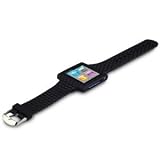 Apple iPod Nano 6 6th Generation Black Watch Strap Silicone Skin Case Cover From Keep Talking iPod Nano 6 Accessories