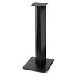 Set of 2 Speaker Stands, black, 30"H (Black) (30"H x 11.5"W x 11.75"D)