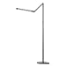 I-TOWER HIGH POWER LED FLOOR LAMP, SILVER Warm White Light