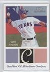 2010 Topps National Chicle Relics Umbrella Black Back #EA - Elvis Andrus/25