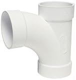AIRVAC A PRODUCT OF M&S SYSTEMS VM106 90? 3-WAY T PVC FITTING (SINGLE SWEEP)