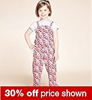 2 Piece Pure Cotton Ditsy Floral Playsuit & T-Shirt Outfit