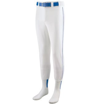Youth Baseball Softball Pant With Piping by Augusta Sportswear (in 8 colors, Style# 821)
