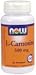 L-Carnosine 500 mg 50 VCaps NOW Foods