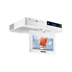 Lenco KDV-309 Unterbaufaehiger Kuechen-DVD-Player (DVB-T, 23 cm (9 Zoll) Display) wei�