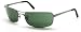 Ray Ban Metal Square Sunglasses with Polarized Lenses