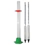 Alcoholmeter / Hydrometer / Glass Test Cylinder