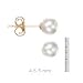 14k Gold, 4.5-5mm Cultured Pearl Stud Earring