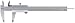 Mitutoyo 530-105 Vernier Caliper, 0-6" Range, +/-0.0015" Accuracy, 0.001" and 0.0078" Graduation