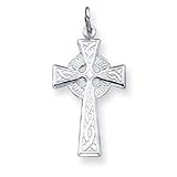Sterling Silver Cross with 20 Inch Sterling Silver Chain