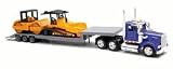 Kenworth W900 Construction Truck w/ Road Roller