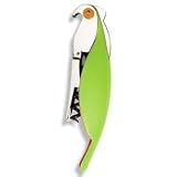A di Alessi Parrot Sommelier Corkscrew Green