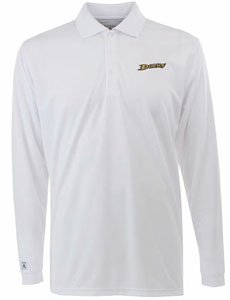 Mighty Ducks of Anaheim Long Sleeve Polo Shirt (White) - XXX-Large